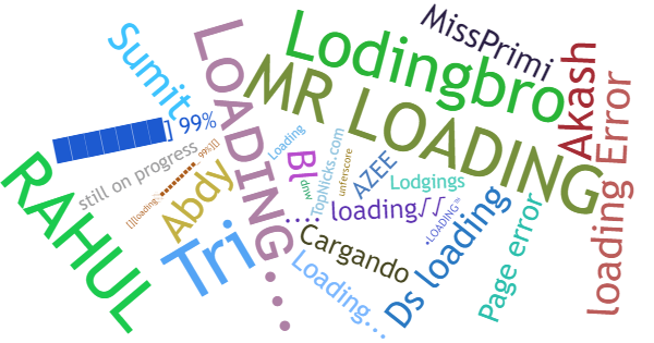 Spitznamen für LoAdinG