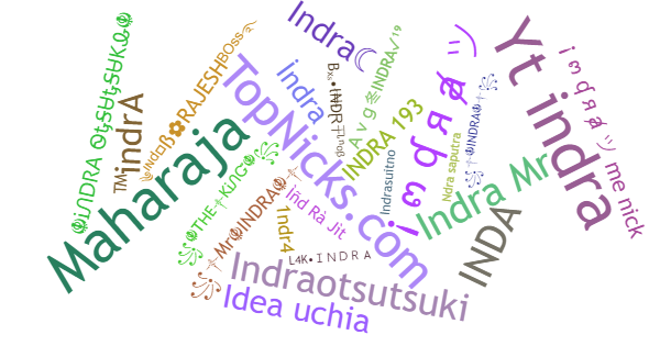 Spitznamen für Indra