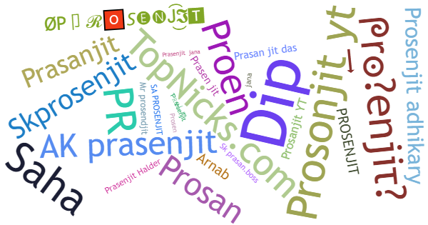 Spitznamen für Prosenjit