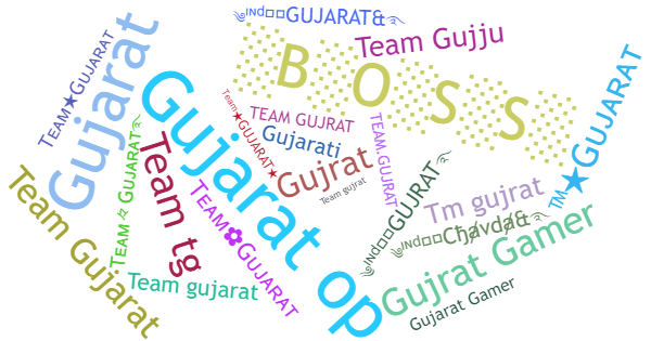 Spitznamen für Teamgujarat