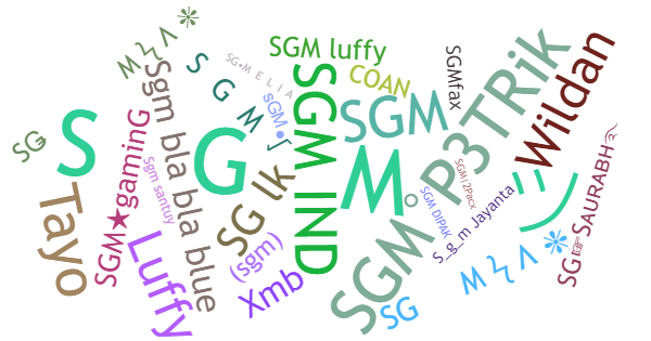 Spitznamen für Sgm