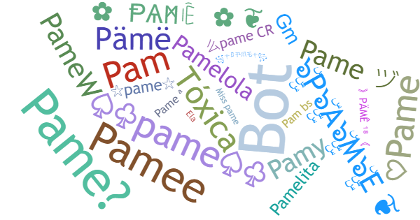 Spitznamen für Pame