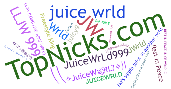 Spitznamen für JuiceWRLD