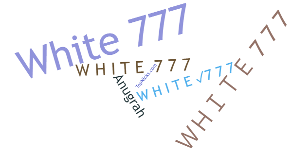 Spitznamen für White777