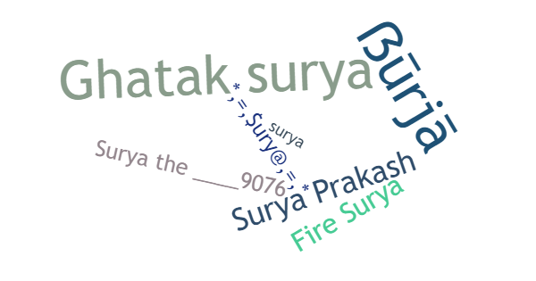 Spitznamen für Surya