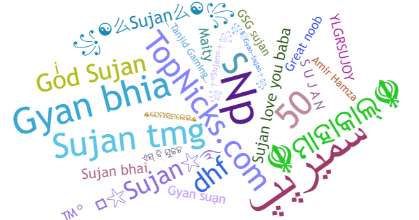 Spitznamen für Sujan